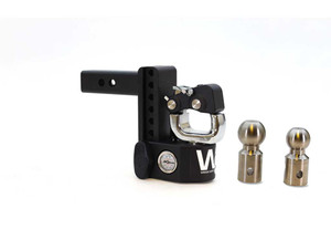 Weigh Safe - Steel Weigh Safe 6in Drop 2in Shank With Towballs And Pintle - SWS6-2-PATB