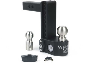 Weigh Safe - Tongue Weighing Adj Ball Mount  Inc 2in And 25/16in Balls 8in Drop 2in Shank - SWS8-2