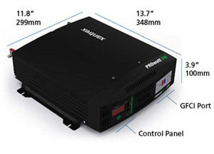 Xantrex - Prowatt Sw 2000 Inverter  Truesine 2000w 120ac/12vdc Gfci Usb Charger - 806-1220