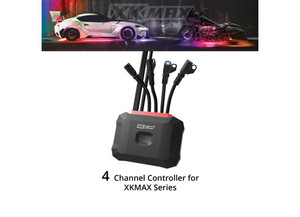 XK Glow - Xkmax 4 Channel Addressable Rgbw Led Controller +5a Switch Harness - MX-CTL4-KIT