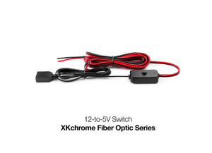 XK Glow - 12v To 5v Switch For Fiber Optic Kits - XK-FO-12-TO-5