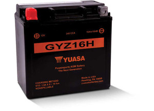 Yuasa Battery - Gyz16h 12v High Performance Factory Activated Agm Battery  Made In The Usa - M716GH