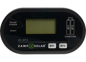 Zamp Solar - Digital Lcd Wired Remote Battery Display For Zs30ad With 23ft Cable - SCC6001