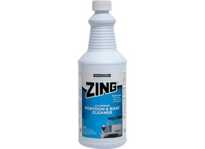 Zing - Zing Professional Aluminum Pontoon & Boat Cleaner (#10011) 12 Quarts/case - N879-Q12