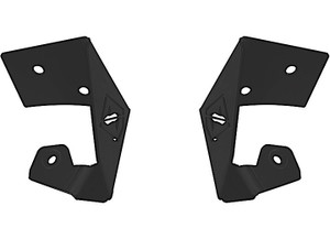 Zroadz - 0718 Wrangler A Pillar Lowerpod Style Led Light Bar Mounts (add To A Pillar O - Z374814