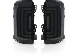 Attica 4x4 - 21c Bronco Tail Light With Led Sequential Turn Signal (black/smoke) - CTATT0772-H4-BS-SQ