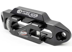 Addictive Desert - 1 5/16 Winch Fairlead Plate With Recessed Round End Hook In Black - AC99157590NA