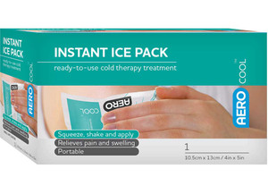 Aero Healthcare - Aerocool Instant Ice Pack Small Green/white 48 Per Casesold By Case - AII3000US