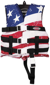 Airhead Sports - General Purpose Life Vestchild Stars And Stripes - 10098-02-A-US