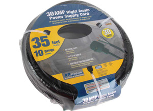 AP Products - 35 Ft 30a Rv Power Supply Cord - 16-00566