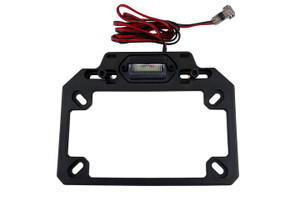ATV-TEK - Elite Series Universal License Plate Bracket W/led Light - ESPLATE