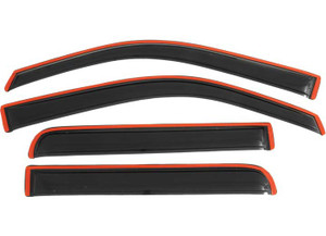 Auto Ventshade - 0914 F150 Super Crew 4pc Inchannel Ventvisorsmoke - 194155