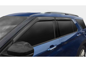 Auto Ventshade - 19c Santa Fe Ventvisor 4pc Grey - 94824