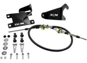 B & M Automotive - 0306 Jeep Rubicon Tj Rubicon Heavy Duty T/c Shift Cable Conversion Kit - 81186