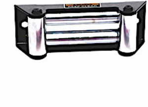 Bulldog - Roller Fairlead 10in Truck Value Textured Black Finish - 30003T
