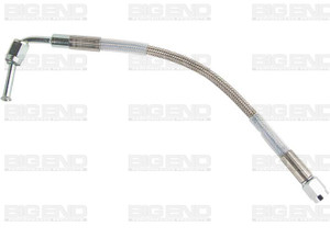 Big End Performance - Black 150 Degree Swivel Hose End 6an - 14604