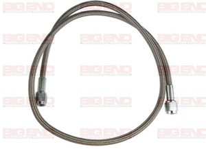 Big End Performance - 4an To 36in Straight To Straight Stainless Steel Brake Line - 21236