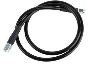 Big End Performance - #3 Brake Line 36in Dot Stainless Steel Braid Black Cover - 21736