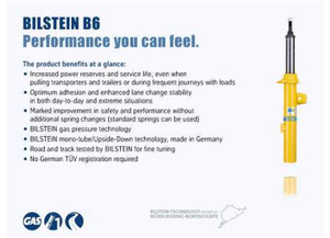 Bilstein - Front Suspension Strut Assembly B6 Buick Enclave 20172008 Chevrolet Traverse 2 - 22-266934