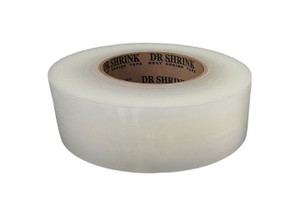Dr. Shrink - 4in X 180ft Heat Shrink Tape  Clear - DS-704C