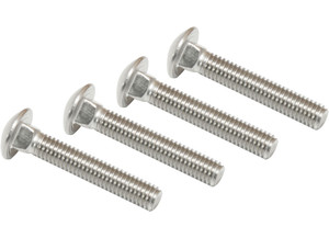 Extreme Max - 35mm Carriage Bolt For Versatrack Bases And Accessory Mounts (pack Of 4) - 3005.4431