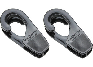 Extreme Max - Boattector Boat Rail Fender Hangers 1in Black(value Pack Of 2) - 3005.5023