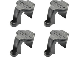 Extreme Max - Boattector Pontoon Rail Fender Hanger/adjuster Black(pack Of 4) - 3005.5067