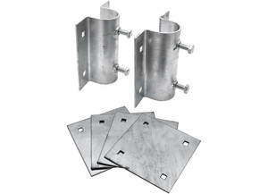 Extreme Max - Dock Post Bracket Kit Includes Two Post Brackets And Four Mounting Plates - 3005.5519