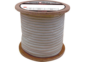 Extreme Max - Boattector Double Braid Nylon Rope 1/4in X 600ft White - 3006.2174
