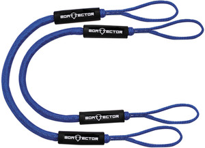 Extreme Max - Boattector Bungee Dock Line 4ft Blue(value Pack Of 2) - 3006.2568