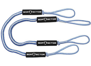 Extreme Max - Boattector Bungee Dock Line 5ft Blue/white(value Pack Of 2) - 3006.2749