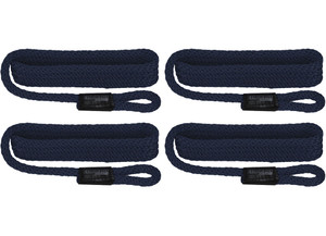 Extreme Max - Boattector Solid Braid Mfp Dock 3/8in X 15ft Royal Blue(value Pack Of 4) - 3006.2993