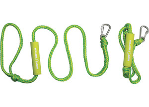 Extreme Max - Boattector Pwc Dock Line 7ft Green/yellow(value Pack Of 2) - 3006.3122