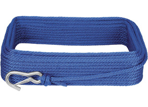 Extreme Max - Boattector Solid Braid Mfp Anchor Line With Snap Hook 1/2in X 150ft Royal Blue - 3006.3452