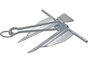 Extreme Max - Boattector Galvanized Slip Ring Anchor #7 / 4.5 Lbs - 3006.6509