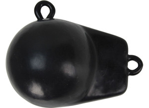 Extreme Max - 15 Lb. Cast Iron Downriggerweight Ball With Fin - 3006.6738