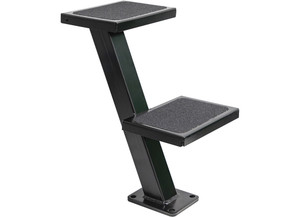 Extreme Max - Galvanized Trailer Tongue Step Double Black - 3006.6827