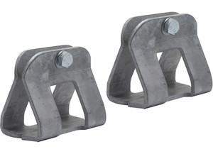 Extreme Max - Galvanized Ibeam Clamp Kit For 1.5in Square Trailer Guideon Poles - 3006.6887