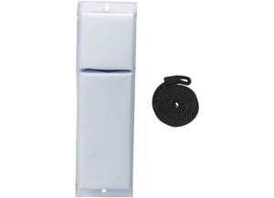 Extreme Max - Boattector Contour Fender And Fender Line 24in White - 3006.7216