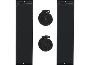 Extreme Max - Boattector Flat Fender 26in Black(value Pack Of 2) - 3006.7246