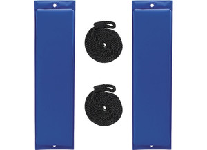 Extreme Max - Boattector Flat Fender 26in Blue(value Pack Of 2) - 3006.7264