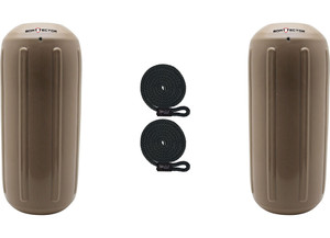 Extreme Max - Boattector Htm Inflatable Fender 8.5in X 20in Sand - 3006.7479