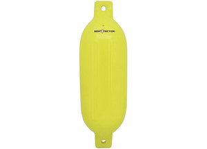 Extreme Max - Boattector Inflatable Fender 5.5in X 20in Neon Yellow - 3006.7674