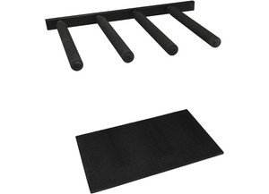 Extreme Max - Vertical Surfboard & Sup Wall Storage Rack 4arm Padded Removable Arms - 3006.8474