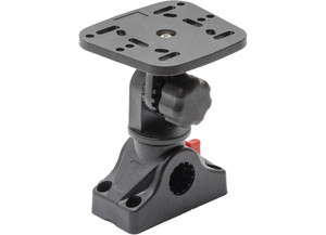 Extreme Max - Universal Fish Finder Head Unit Mount With Pivoting Bracket (square Mount) - 3006.8658