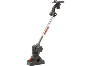 Extreme Max - Standard Mounting Arm Boat/fishing Rod Holder For Gopro Camera Up To 13in Reach - 3006.8672