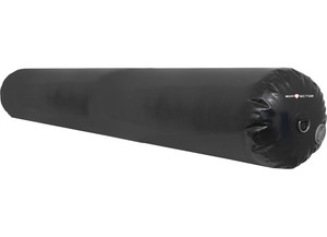 Extreme Max - Heavyduty Inflatable Rafting Fender W/ Ss Drings For Boats Yachts & Sailboats 72in X 12in Black - 3006.8708