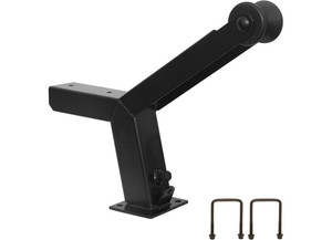 Extreme Max - Notched Winch Stand W/roller &hardware Black 4 Frame - 3006.8785