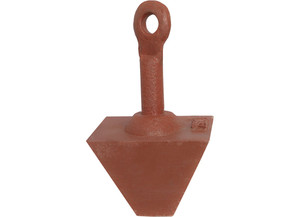 Extreme Max - Pyramid Anchor 25 Lbs. Red - 3006.9271