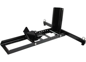 Extreme Max - Adj Motorcycle Wheel Chock Stand Hd Front Tire Holder W/1800 Lb Cap Fits 1522in Wheels 5.5in Wide - 5001.5757